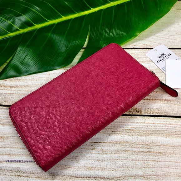 COACH * ACCORDION ZIP WALLET - Picture 3 of 8